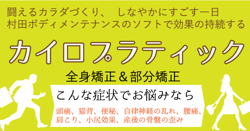カイロプラクティック – 0466-kenko.com